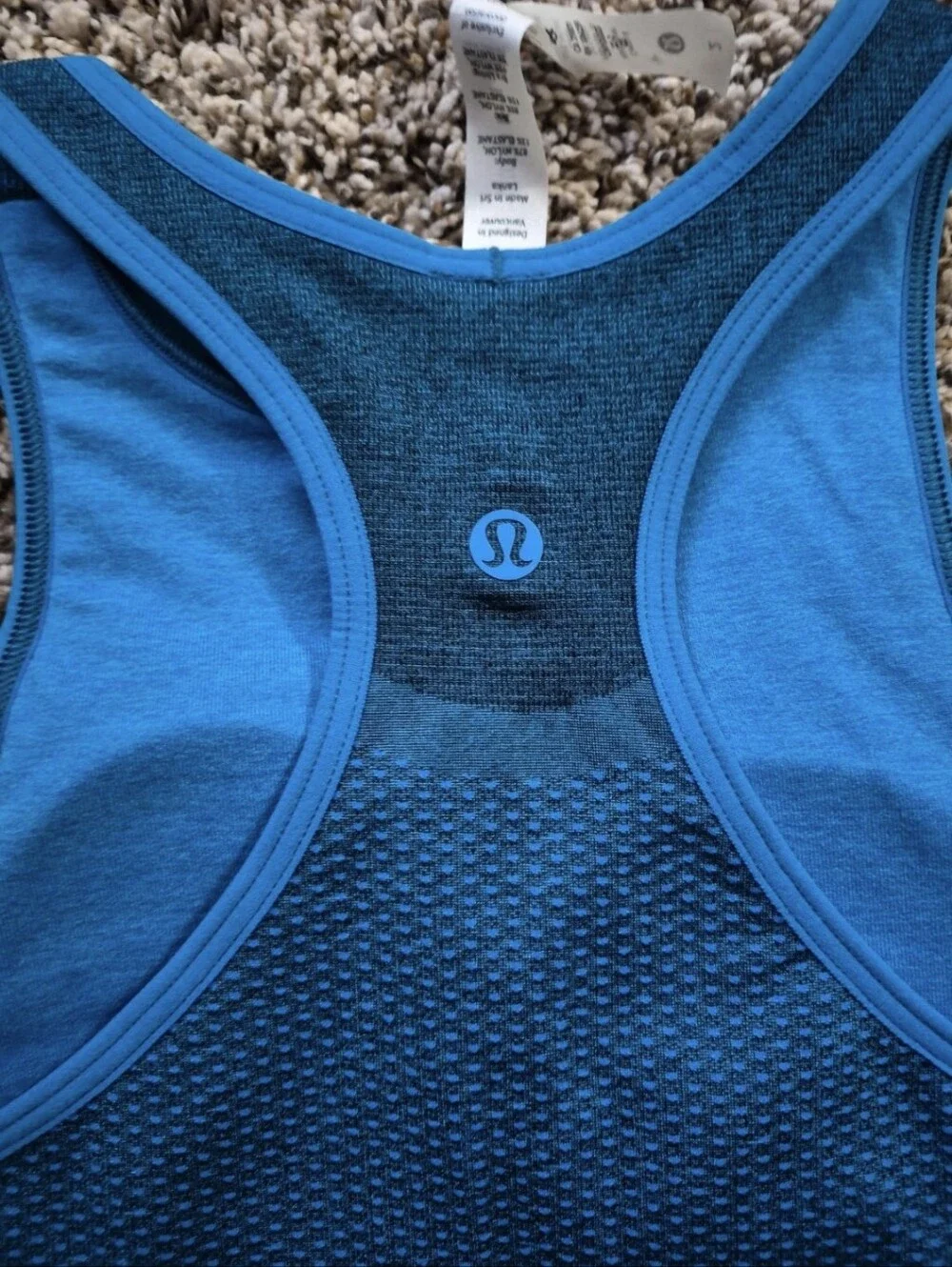 Lululemon Seamless Mesh Shelf Bra Training Tank NWT